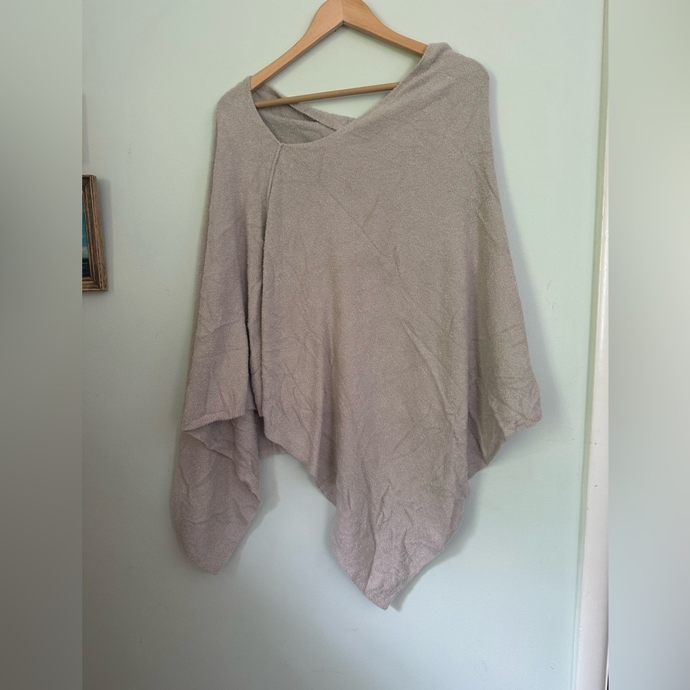 Barefoot Dreams poncho wrap